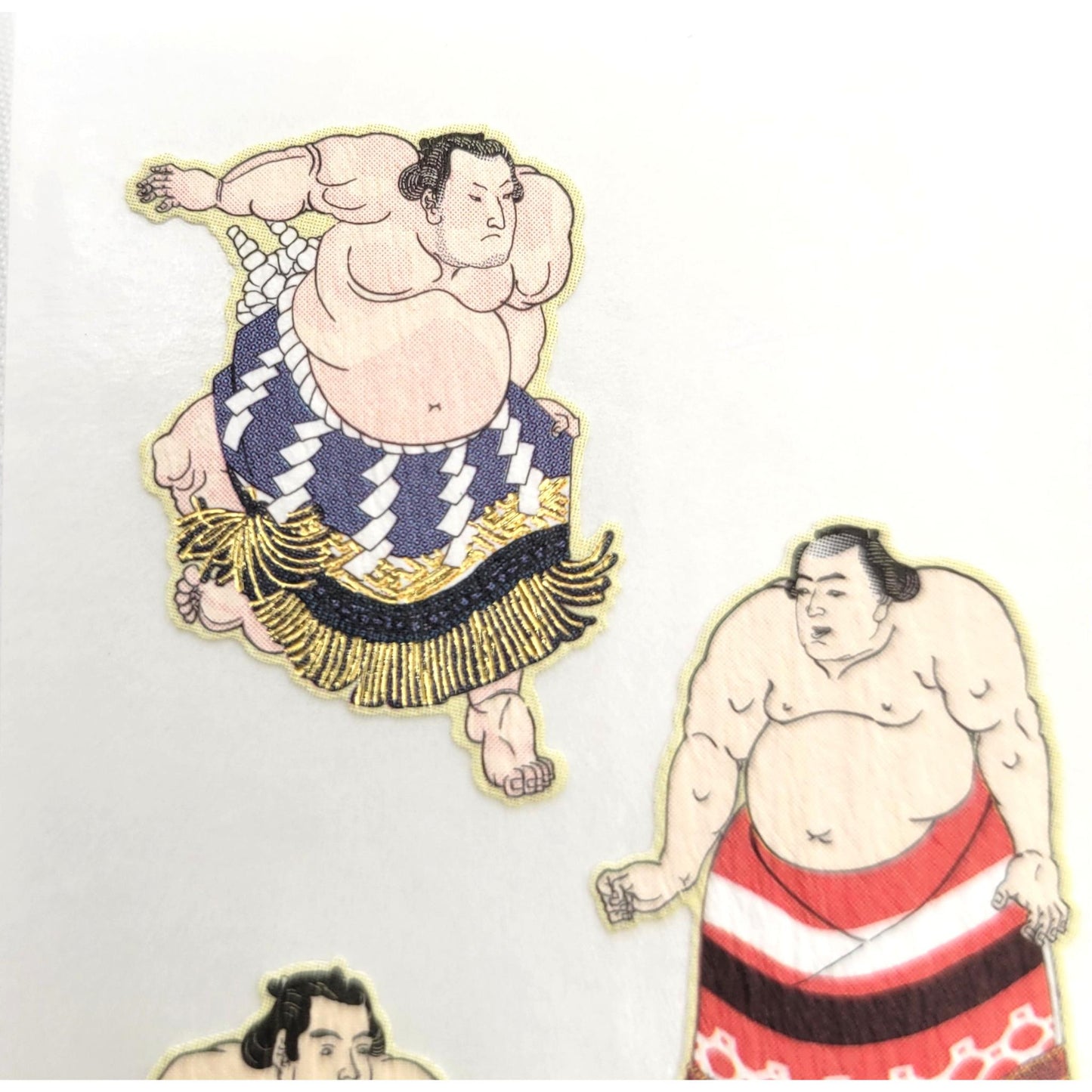 Japanese Stickers: Sumo Wrestler Design Sticker