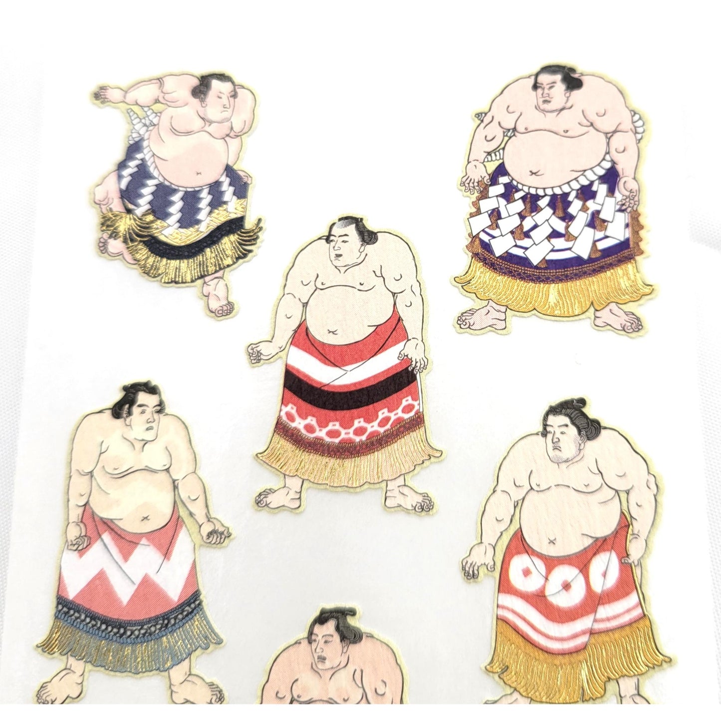 Japanese Stickers: Sumo Wrestler Design Sticker