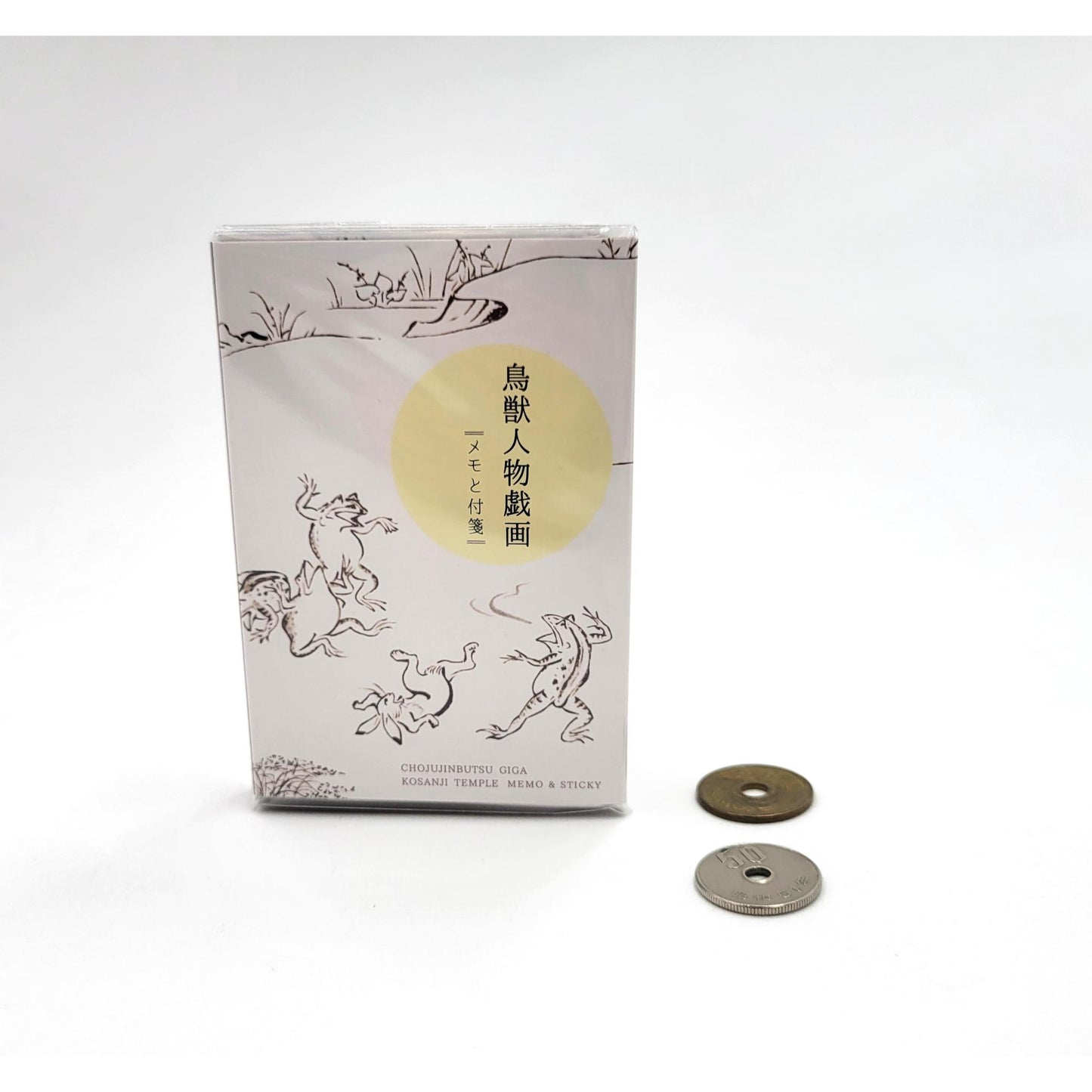 Set de Post-it Ukiyo-e - Chōjū-jinbutsu (4 designs) - 6×7 cm