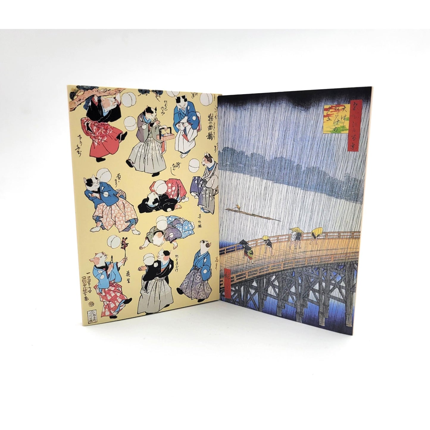 Post-it Ukiyo-e (2 themes) HOKUSAI AND SHARAKU
