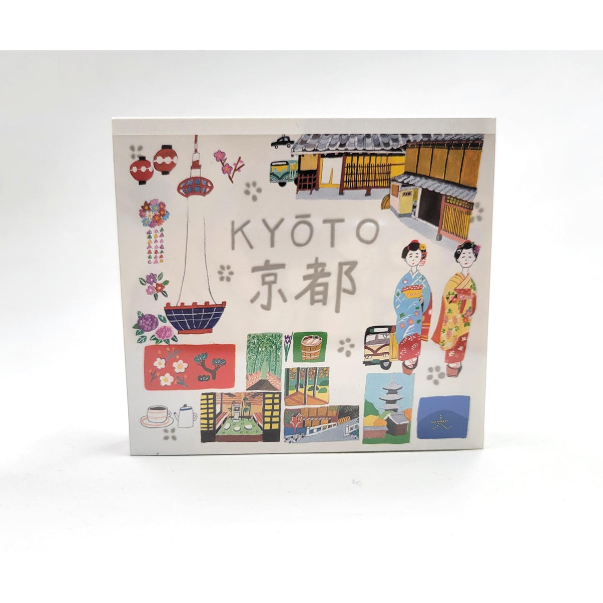Bloc-notes Japonais (120 feuilles) - 4 Motifs Variés