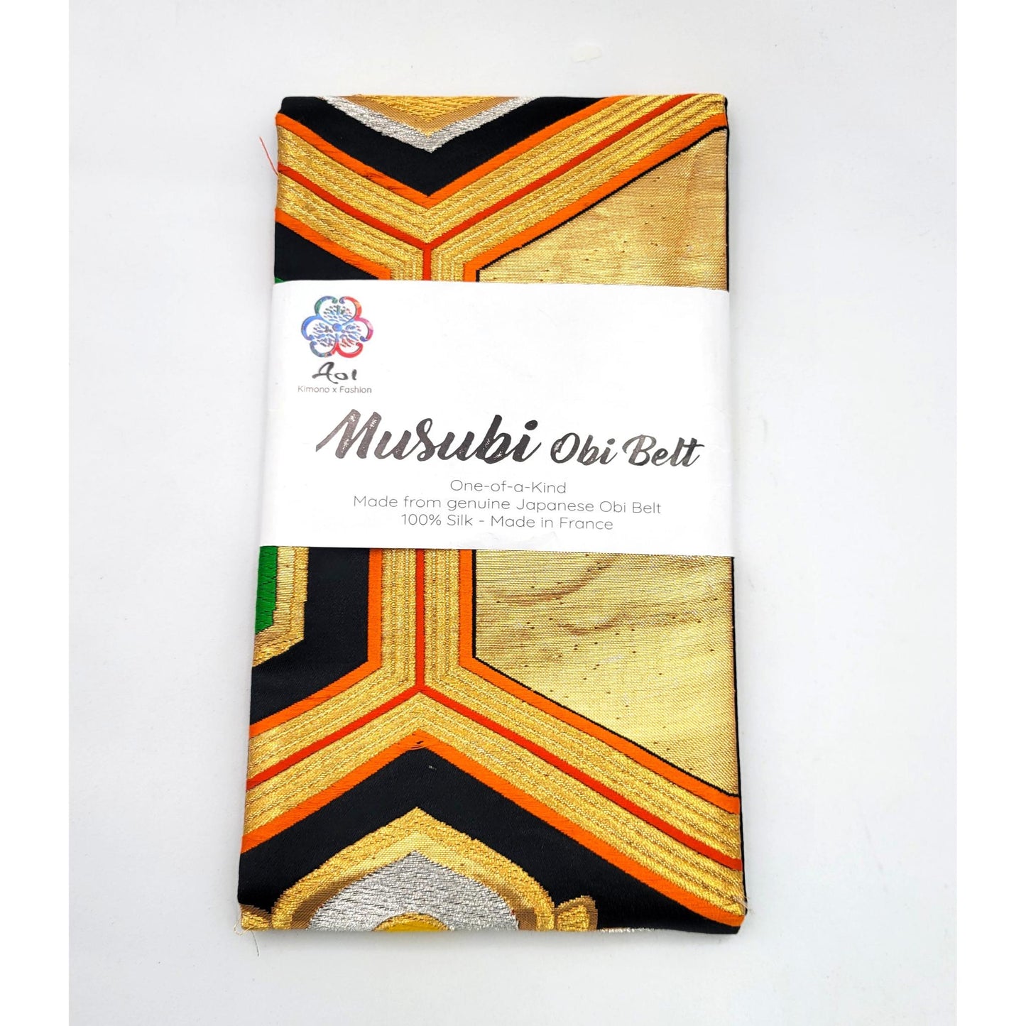 Musubi Obi Belt en soie (3 designs)