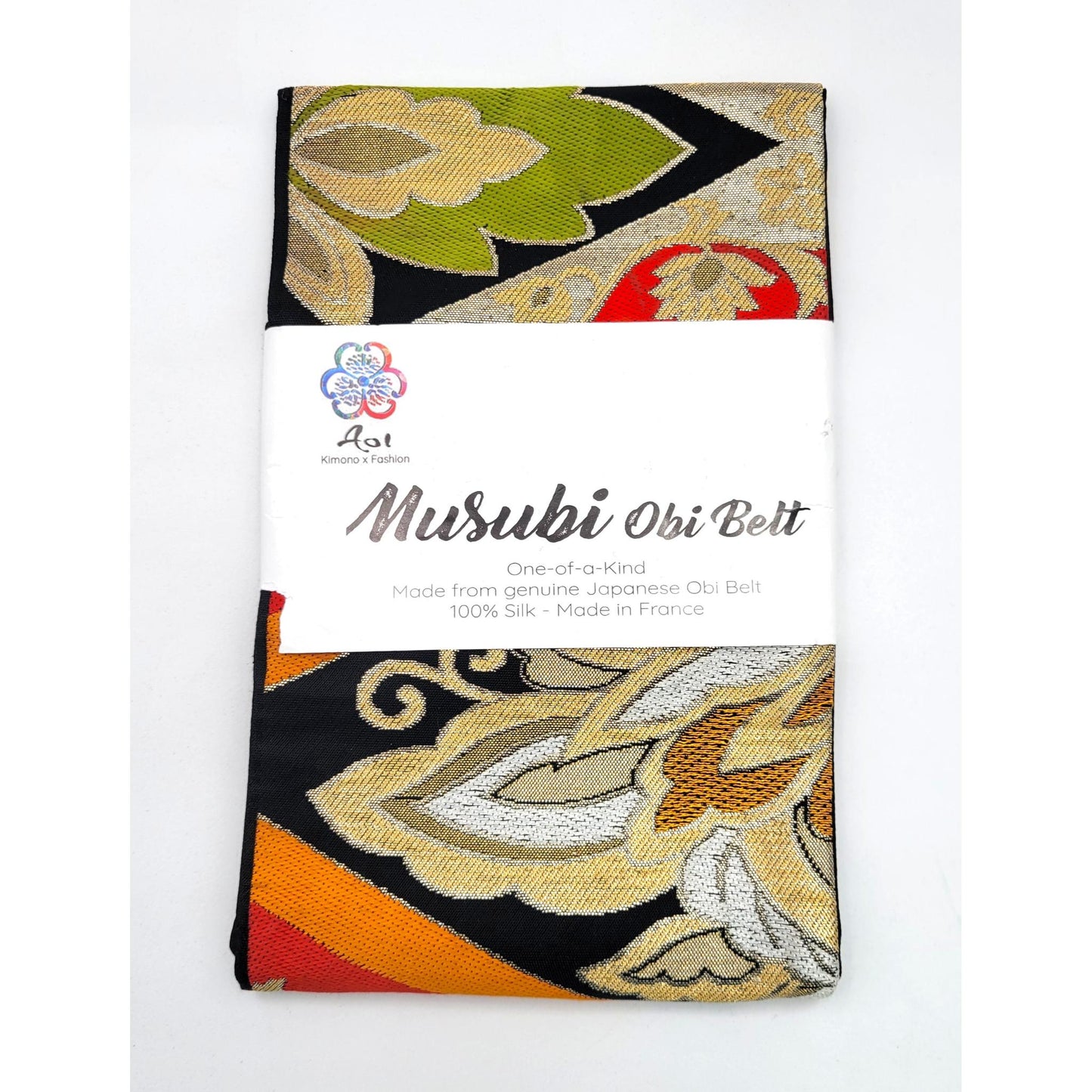 Musubi Obi Belt en soie (3 designs)