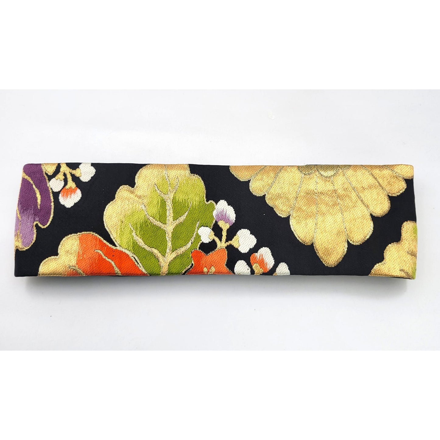 Silk and leather obi belt (3 designs)
