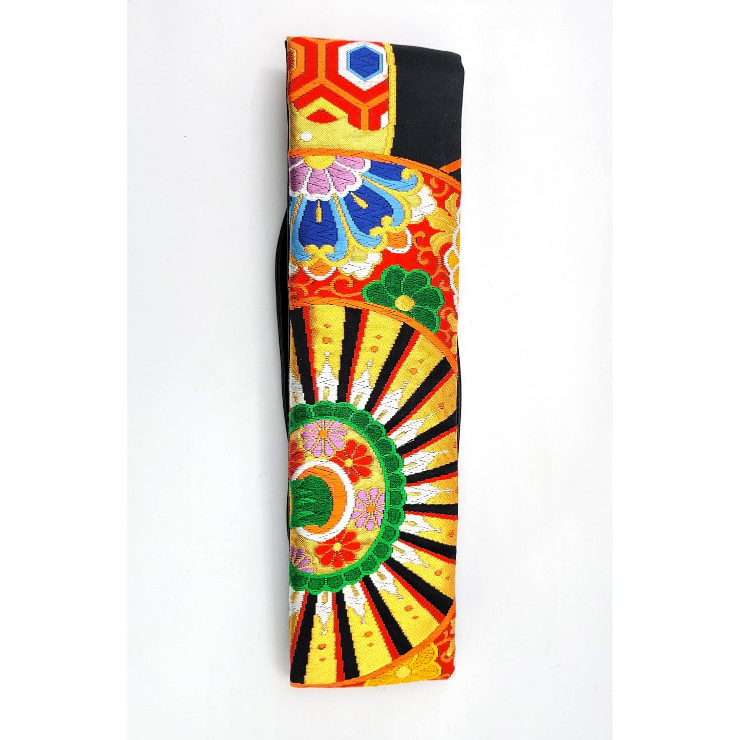 Silk and leather obi belt (3 designs)