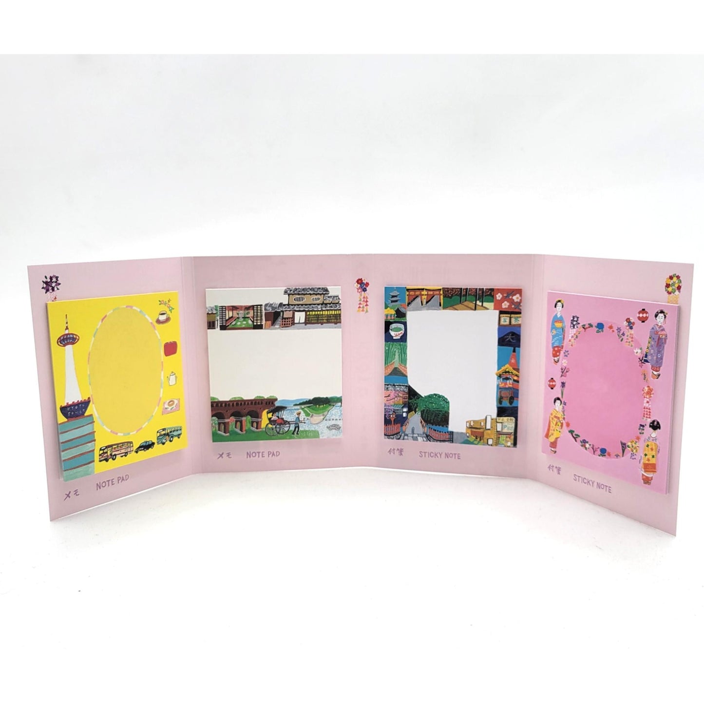 Set de Post-it Japon - Kyoto / Tokyo / Japon (6cm x 7cm)