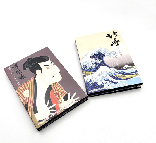 Post-it Ukiyo-e (2 thèmes) HOKUSAI ET SHARAKU