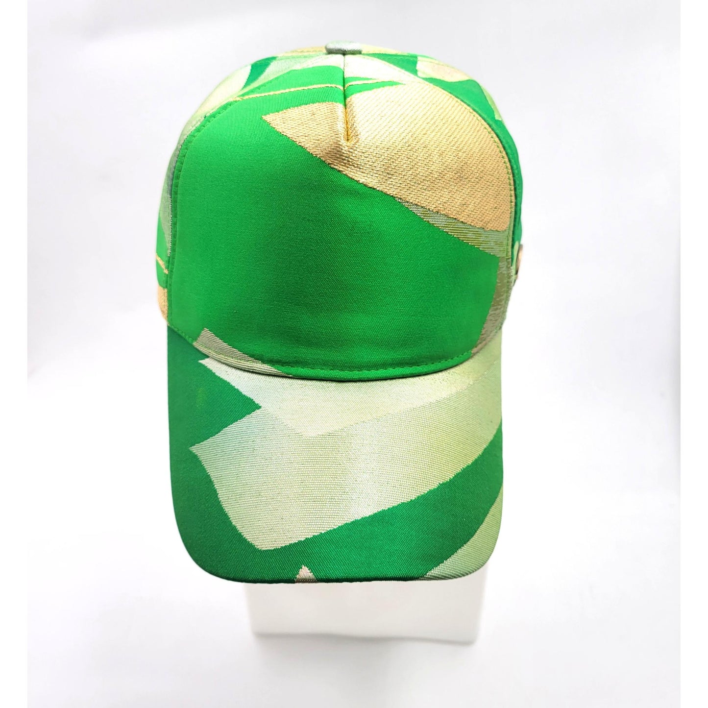 OBI Cap - Green Japanese Pattern