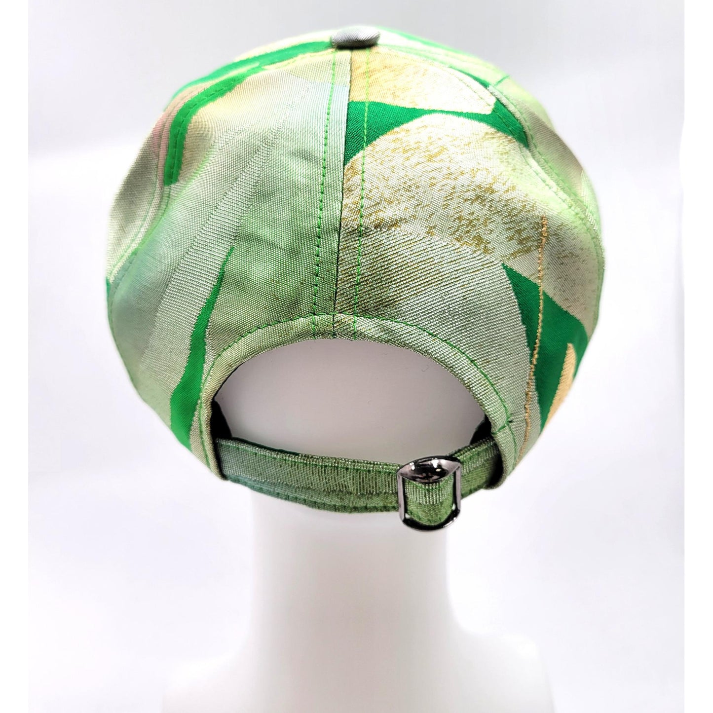 OBI Cap - Green Japanese Pattern