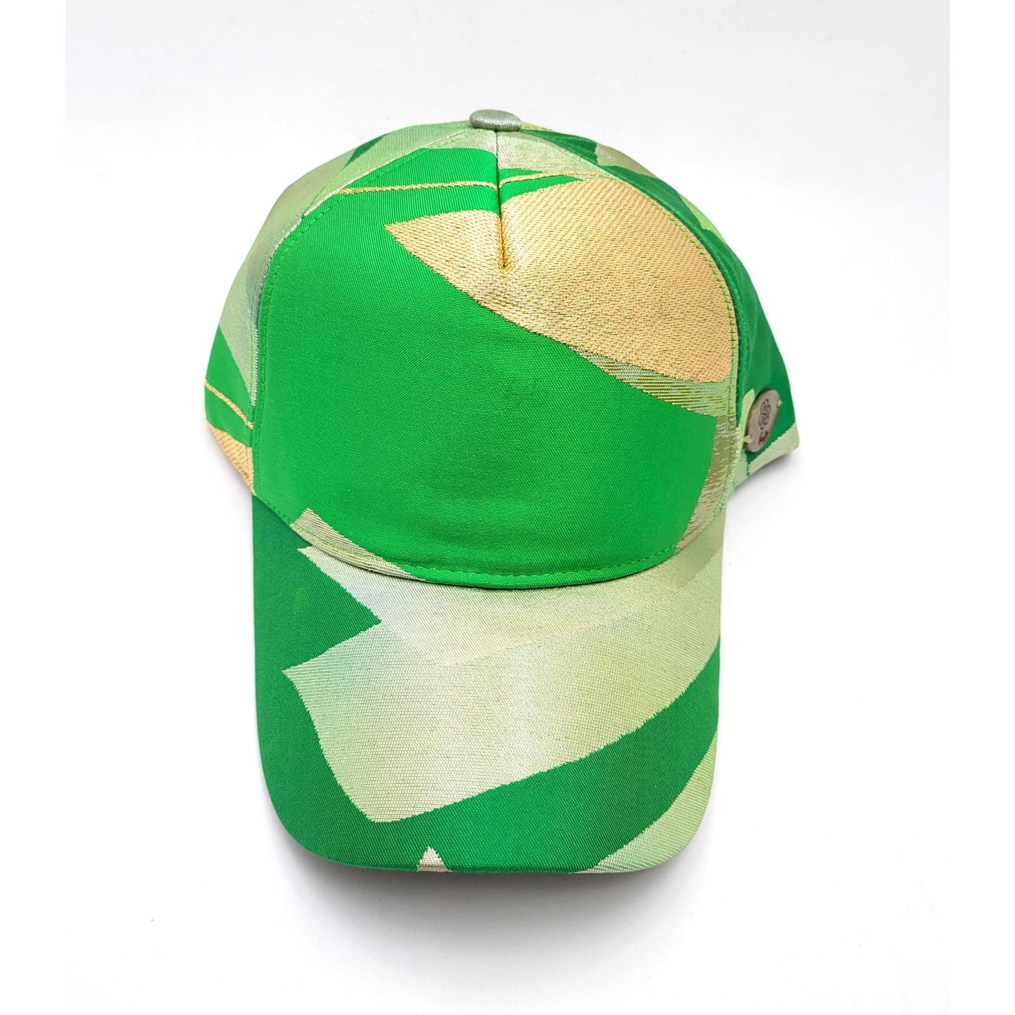 OBI Cap - Green Japanese Pattern