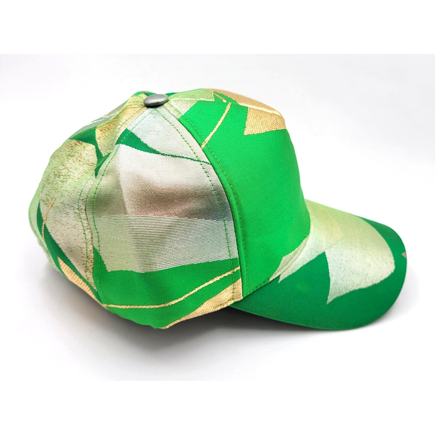 OBI Cap - Green Japanese Pattern