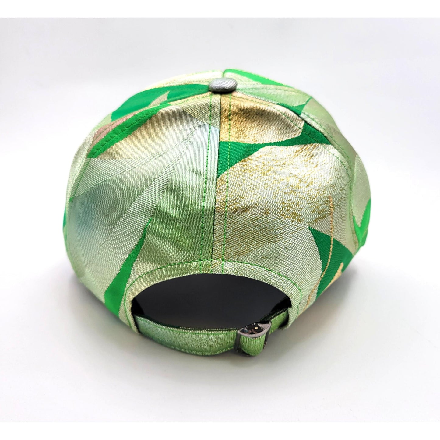 OBI Cap - Green Japanese Pattern