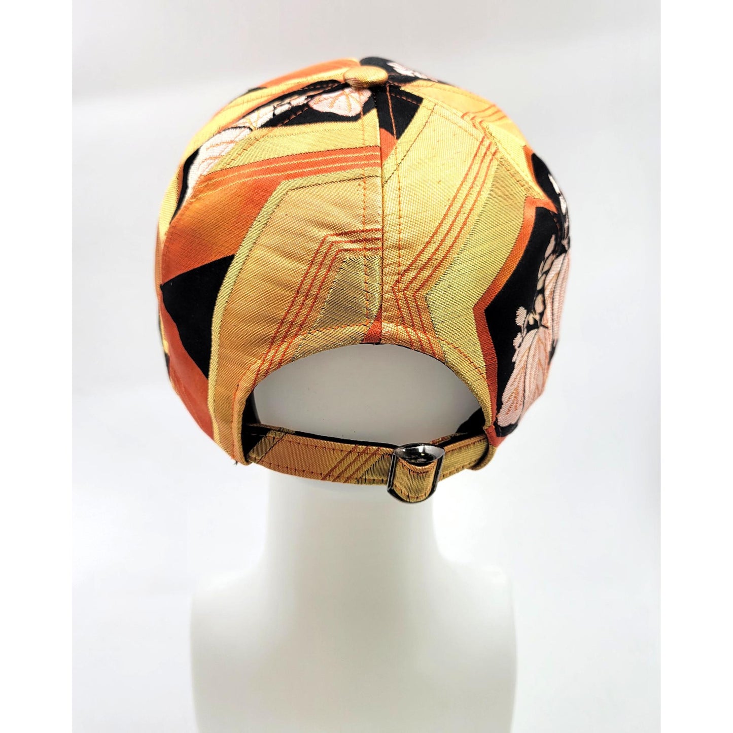 OBI Cap – Traditional Japanese Floral Pattern