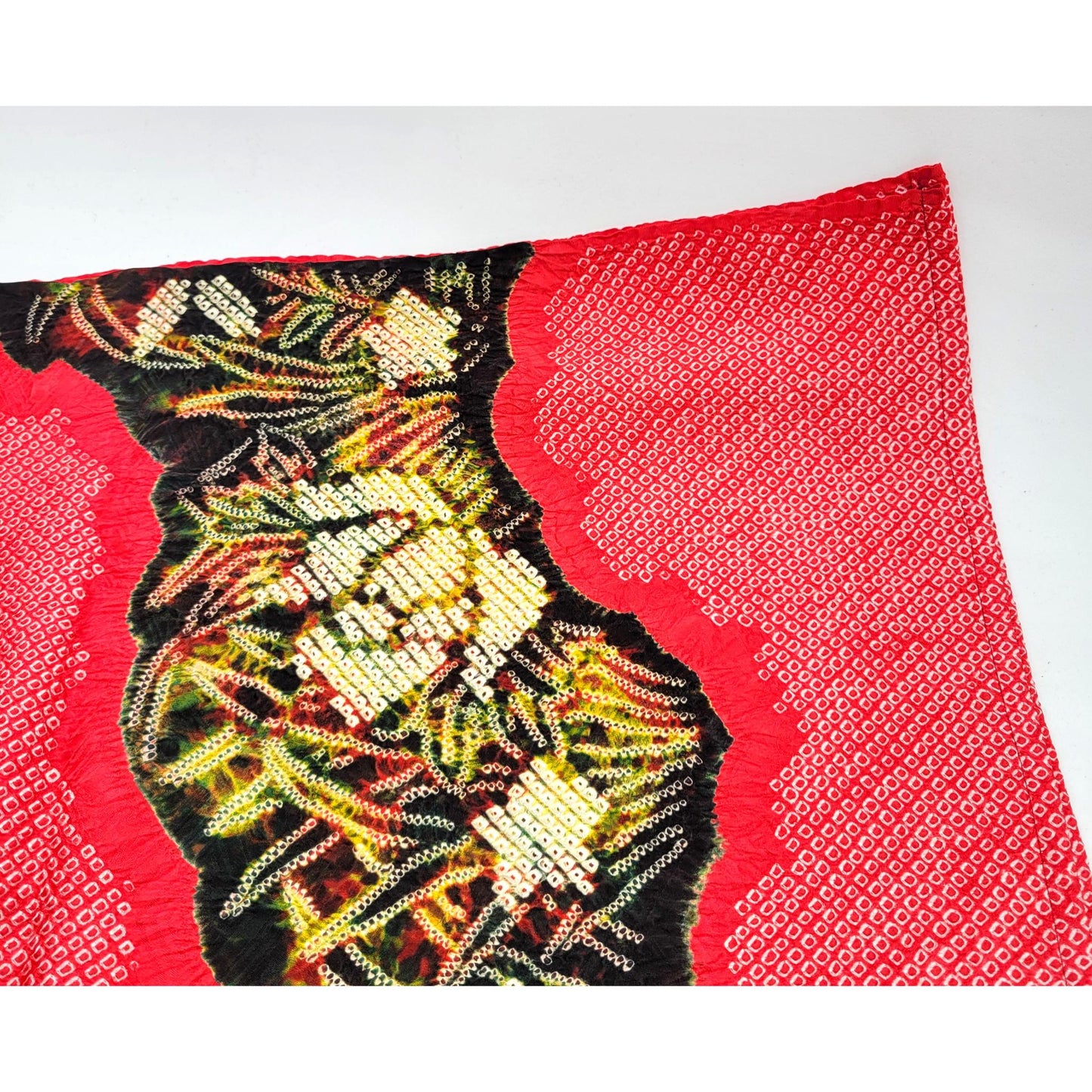 ÉCHARPE SHIBORI EN SOIE – Artisanat japonais (4 modèles)