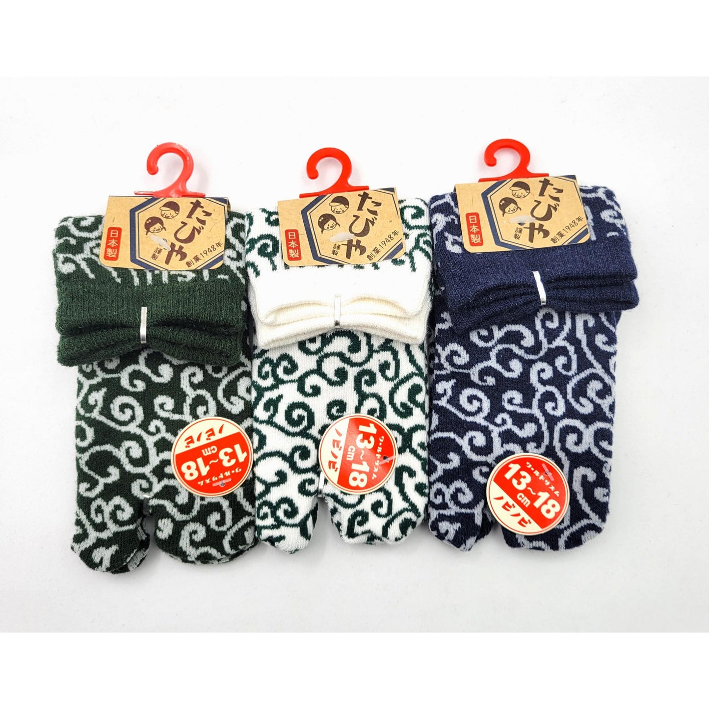 CHAUSSETTES ENFANT SPIRALES - Taille 13-18cm