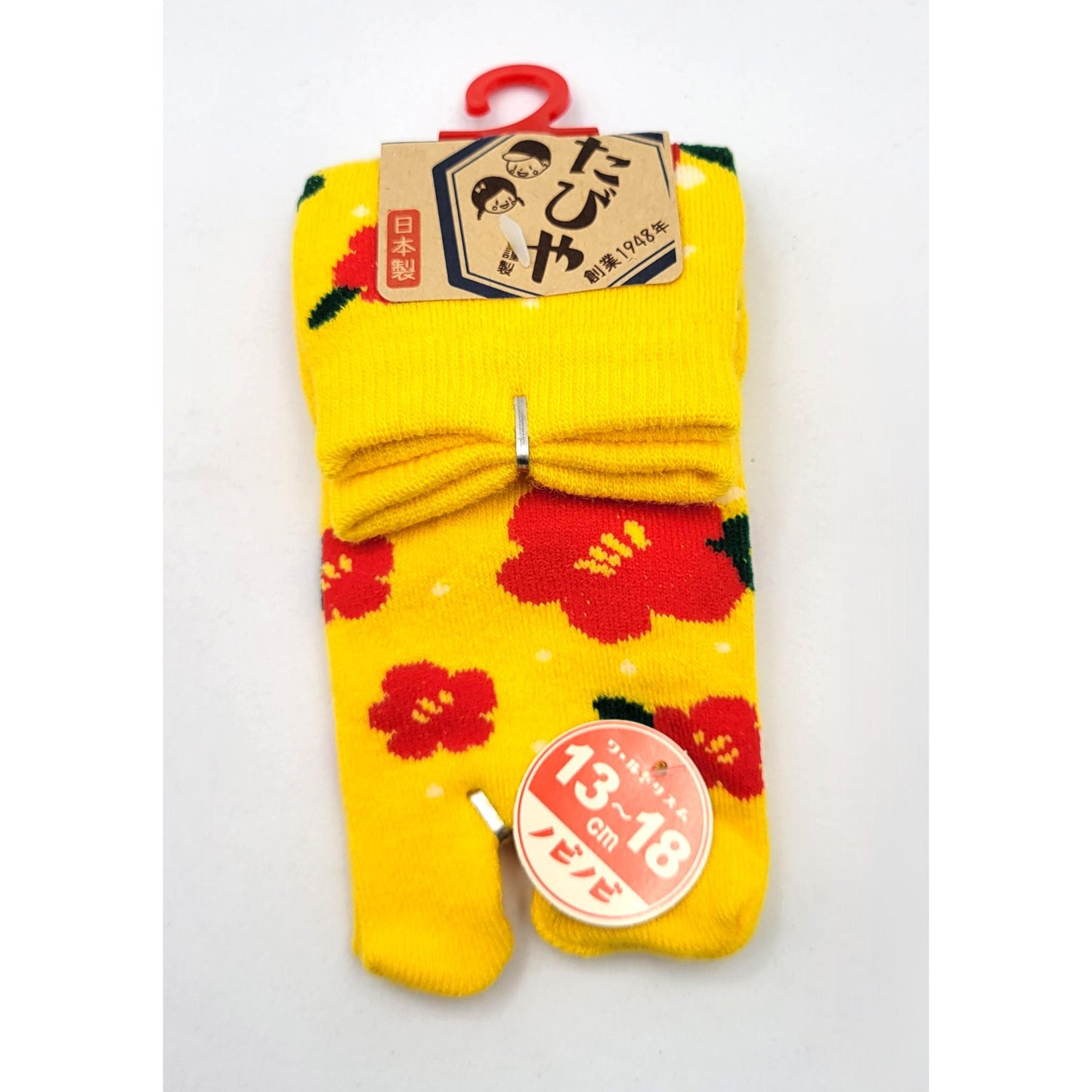 CHAUSSETTES ENFANT FLEURS - Taille 13-18cm