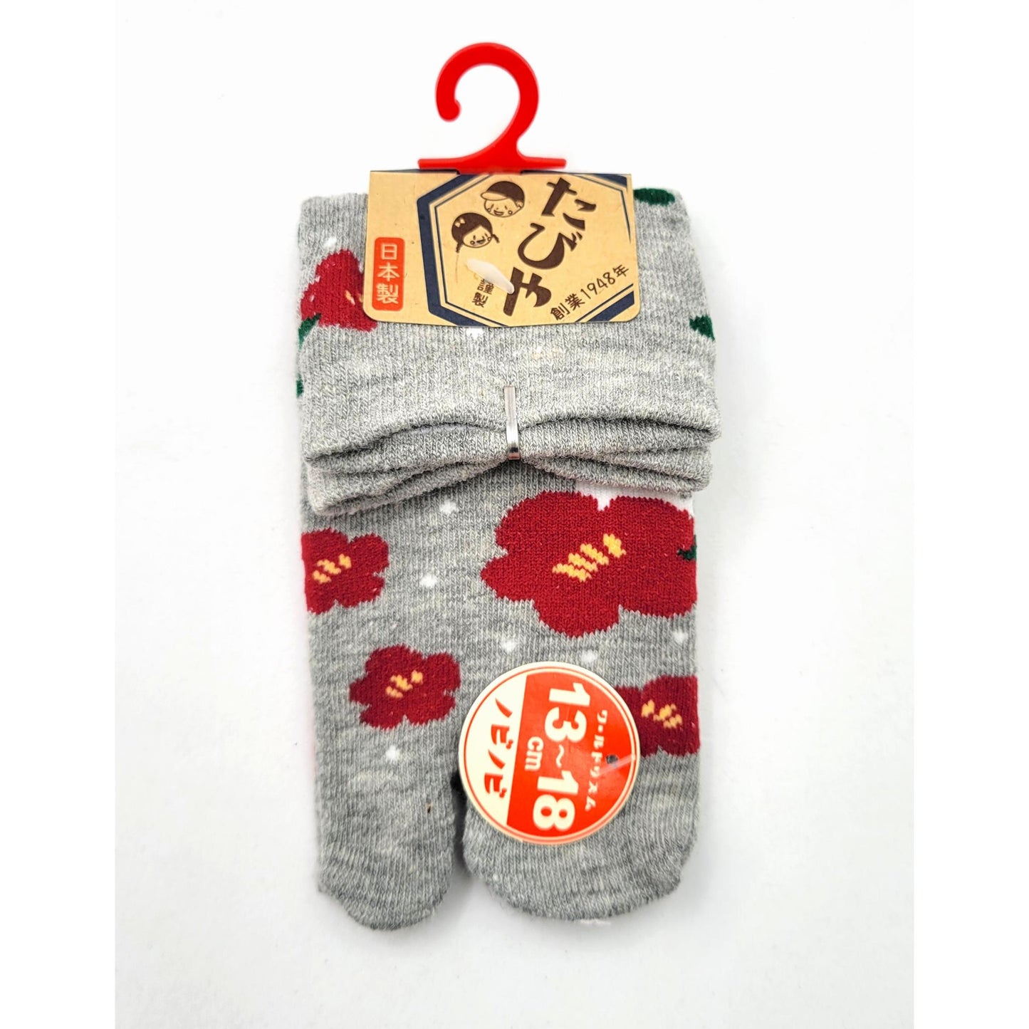 CHAUSSETTES ENFANT FLEURS - Taille 13-18cm