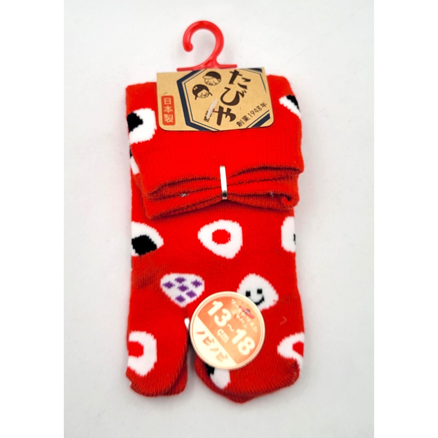 CHAUSSETTES ENFANT ONIGIRI - Taille 13-18cm