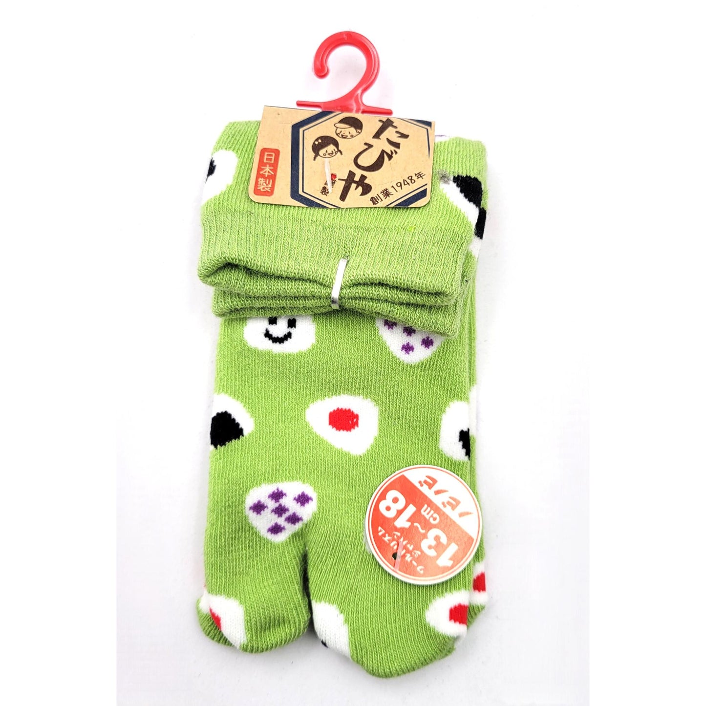 CHAUSSETTES ENFANT ONIGIRI - Taille 13-18cm