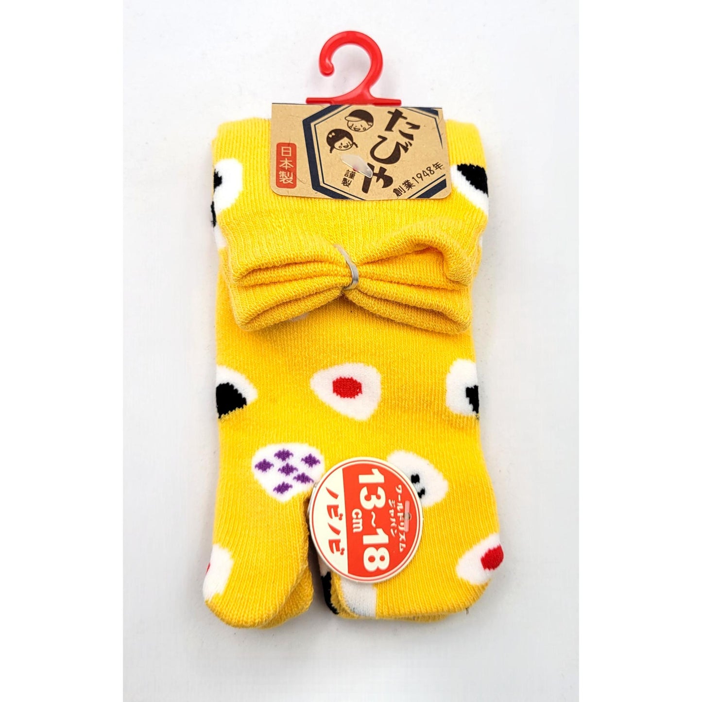 CHAUSSETTES ENFANT ONIGIRI - Taille 13-18cm