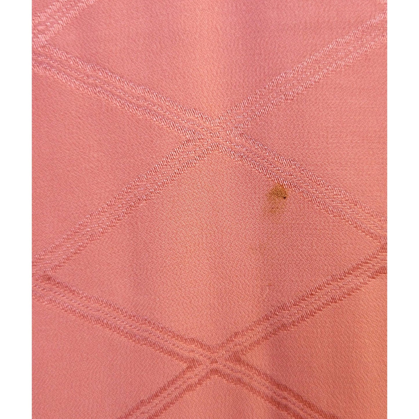 Vintage Japanese Silk Haori Jacket - Authentic Kimono Robe [Rose à rayures]