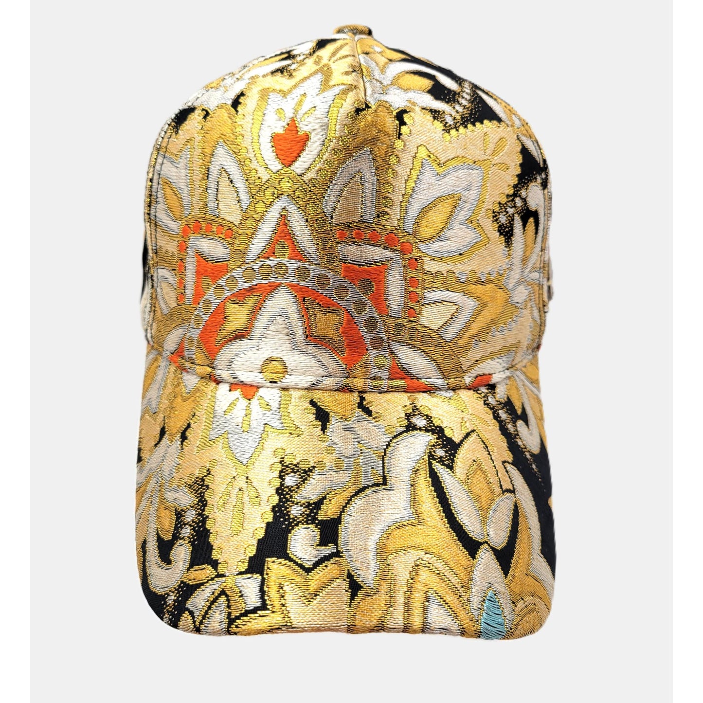 Casquette OBI – Motif Mandalas Célestes & Or Baroque