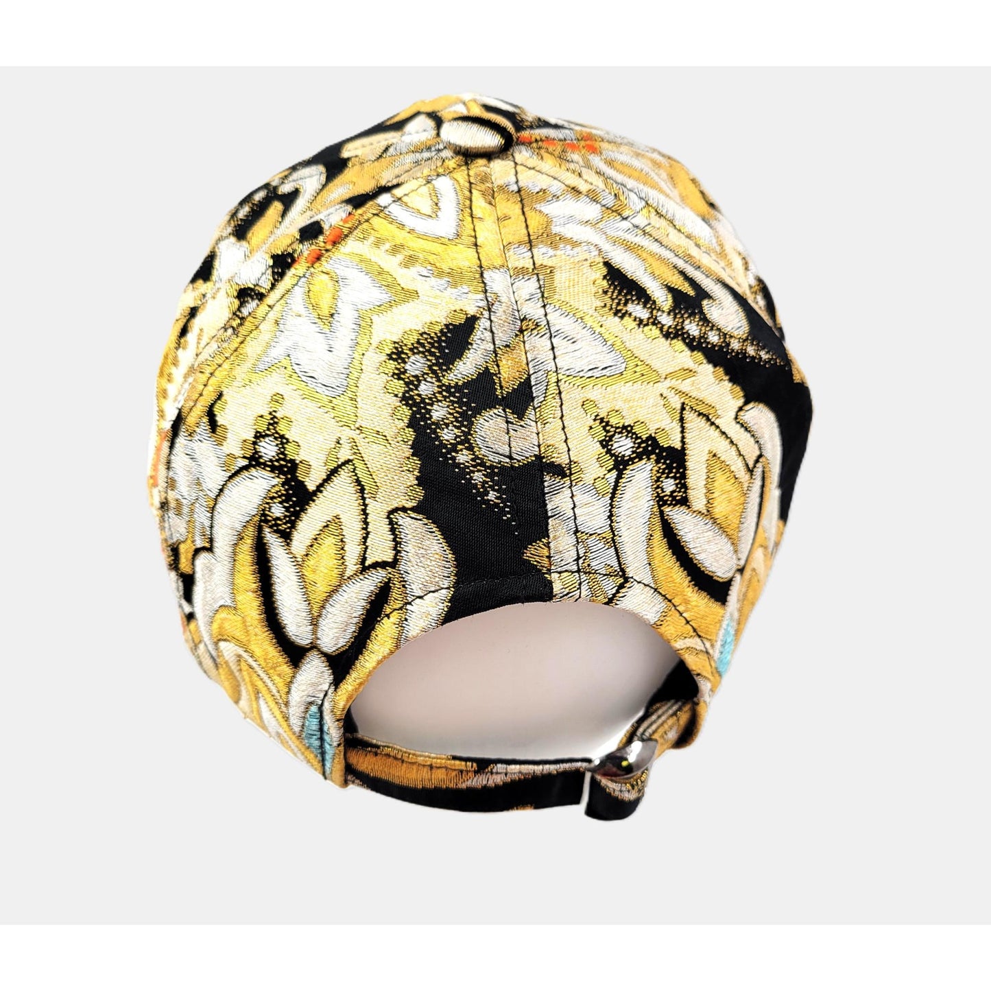 Casquette OBI – Motif Mandalas Célestes & Or Baroque
