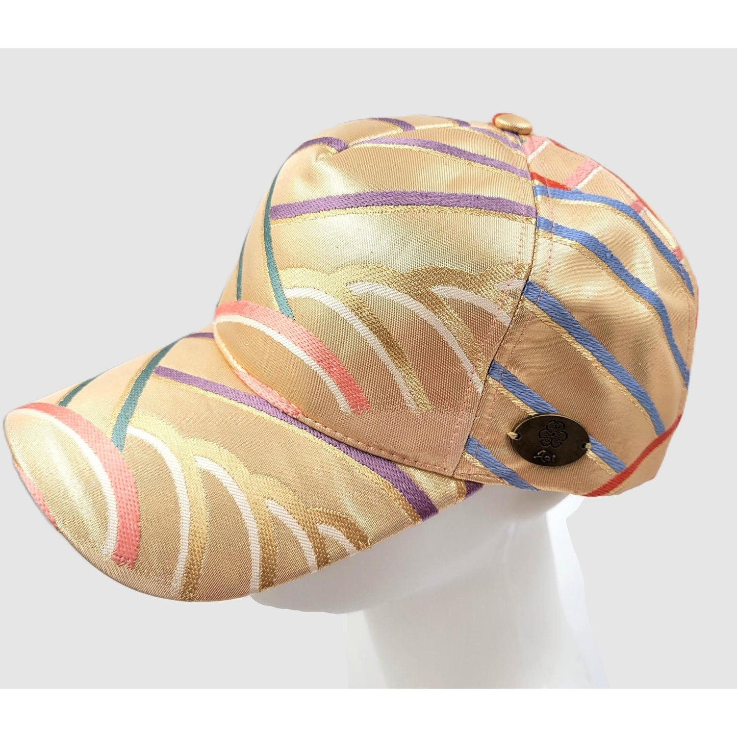 Casquette OBI – Motif Vagues Traditionnelles Japonaises (Seigaiha Style)