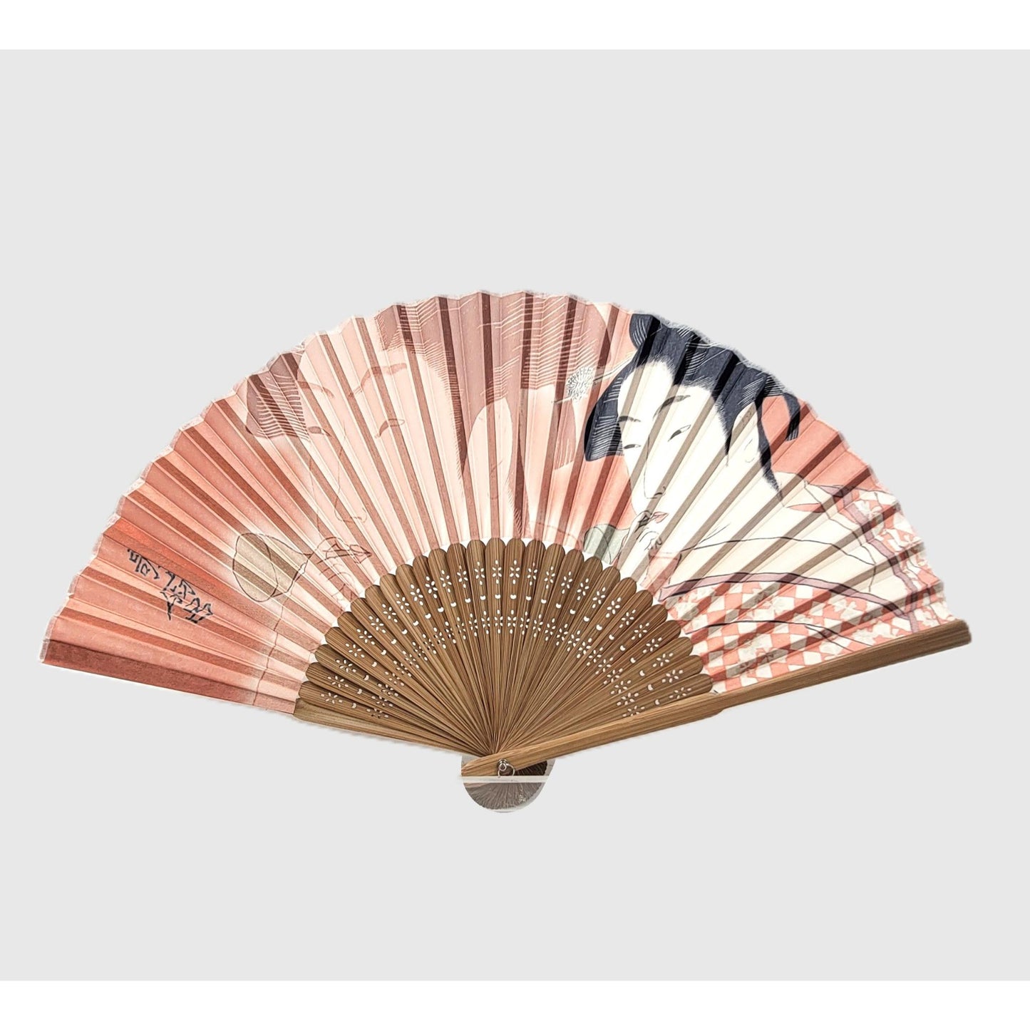 Collection Eventail AOI - Motif UKIYOE Japonais Utamaro et Sharaku