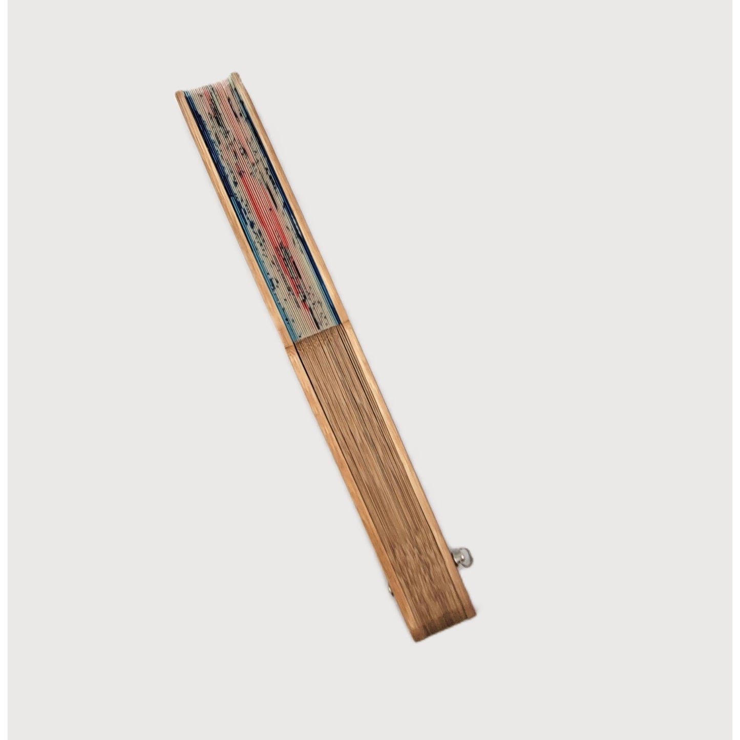 AOI Fan Collection - Japanese Ukiyo-e Hiroshige Red Plum and Crane pattern