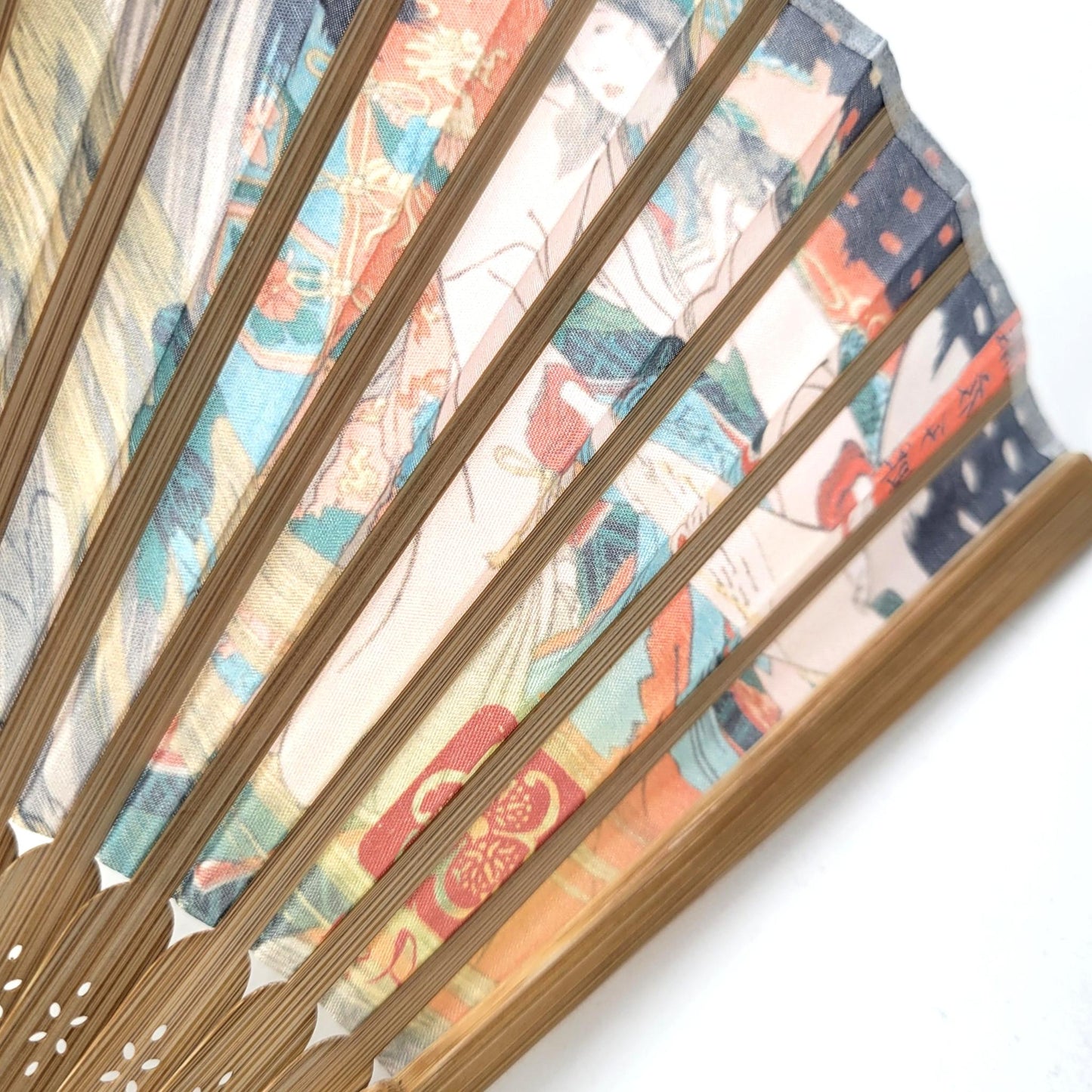 Collection Eventail AOI - Motif UKIYOE Japonais  Kuniyoshi Chat