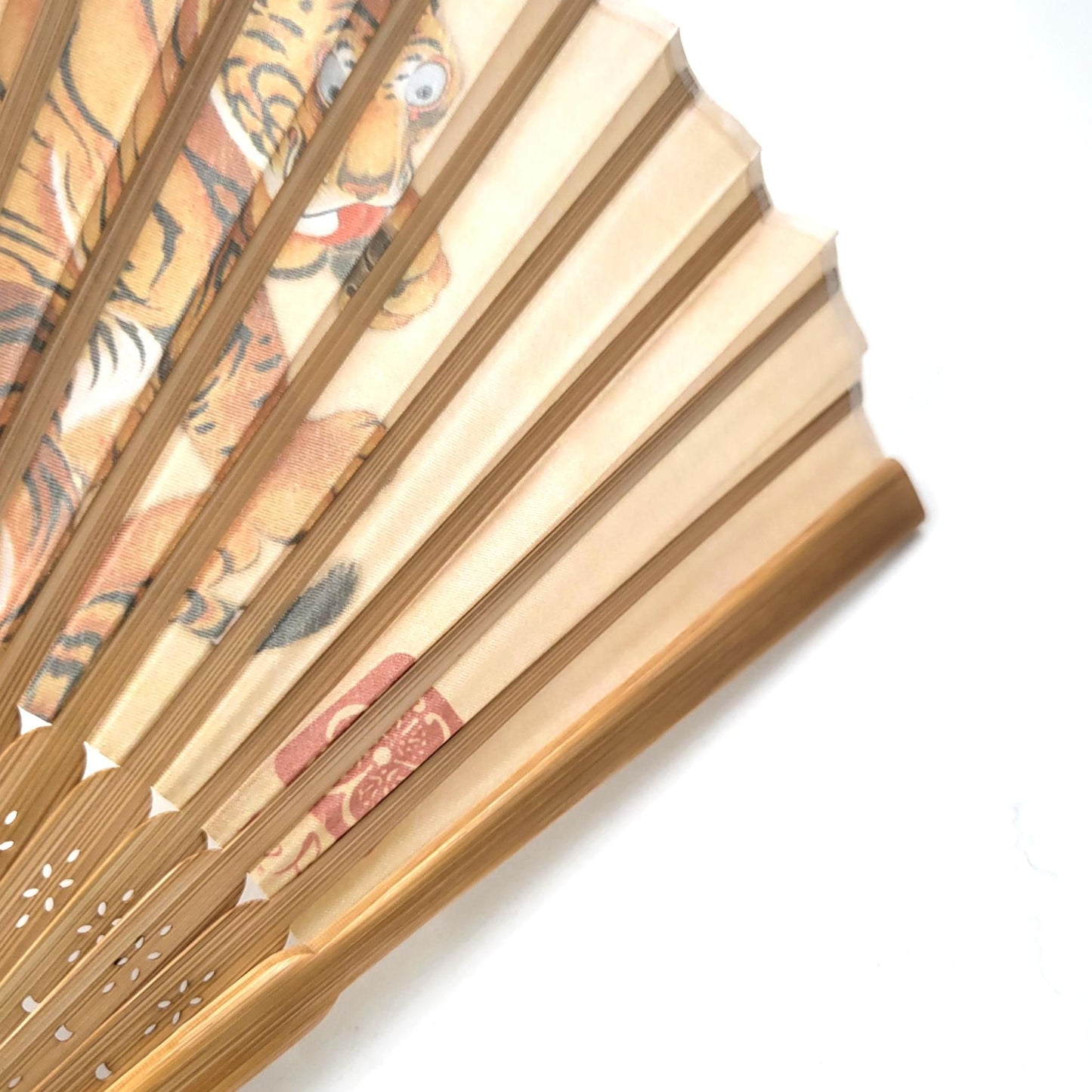 Collection Eventail AOI - Motif UKIYOE Japonais  Jakuchu Tigre
