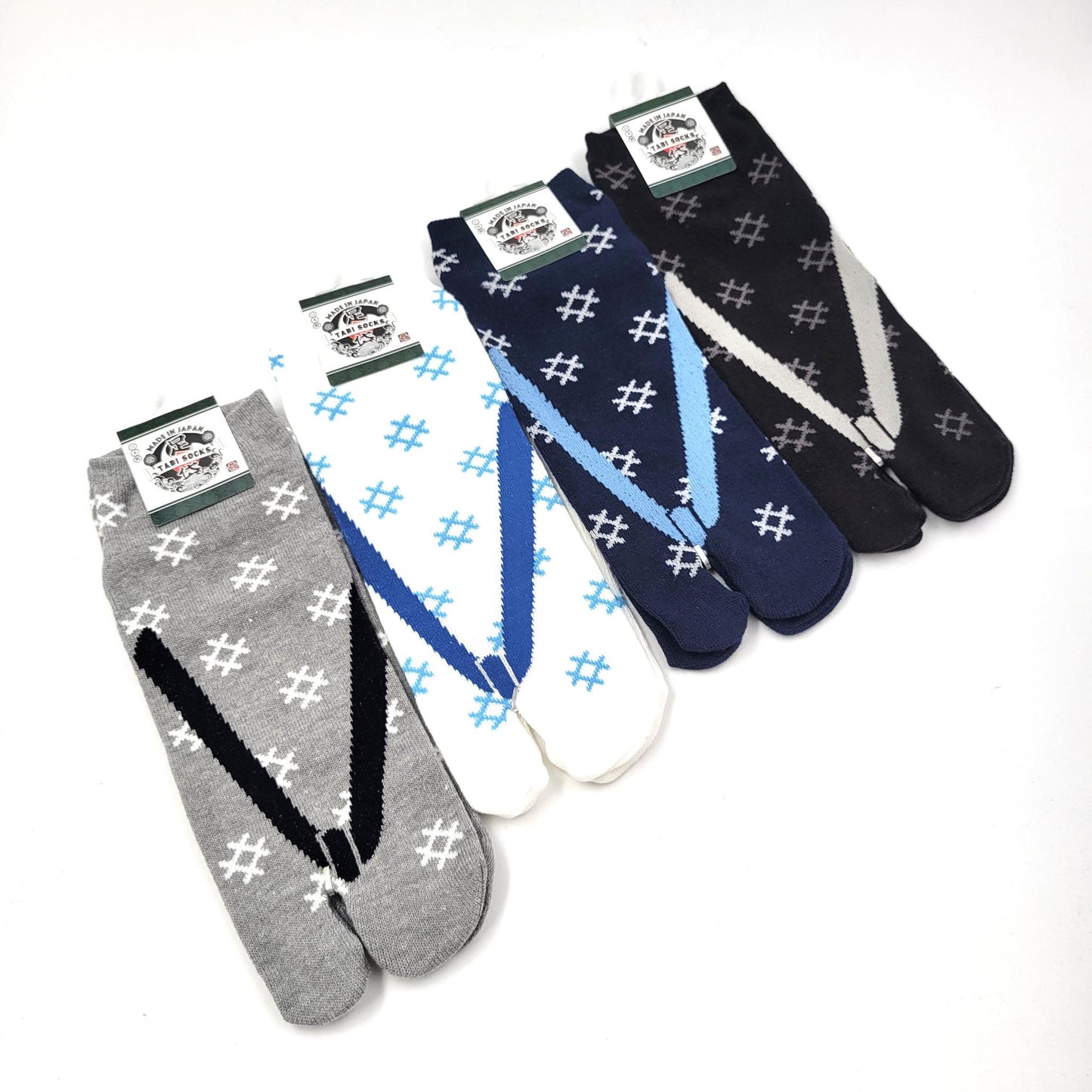 Chaussettes Japonaises Tabi - Motif Geta Taille EU40-45
