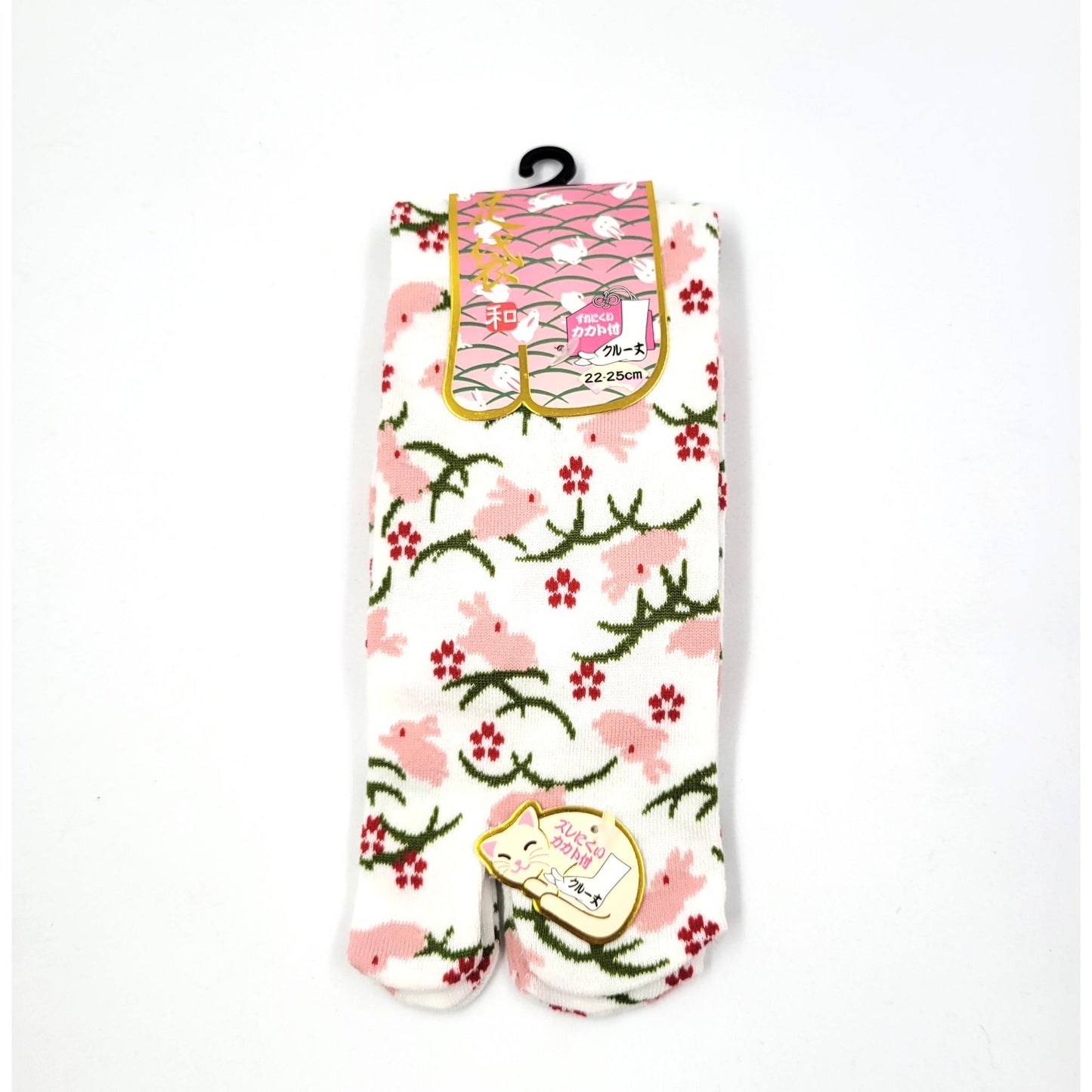 Chaussettes Japonaises Tabi - Motif Lapin Taille EU34-40