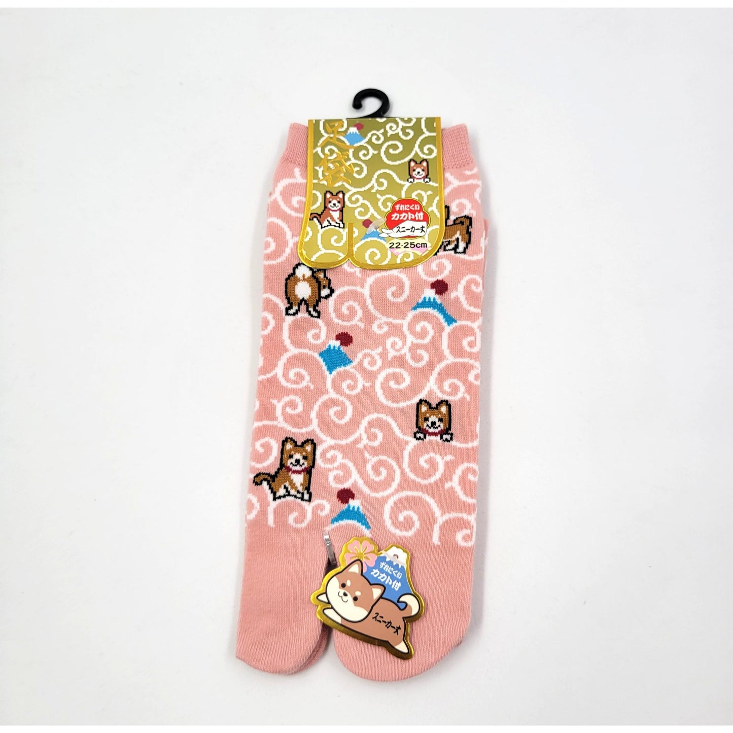 Chaussettes Japonaises Tabi - Motif Shiba chen Taille EU34-40