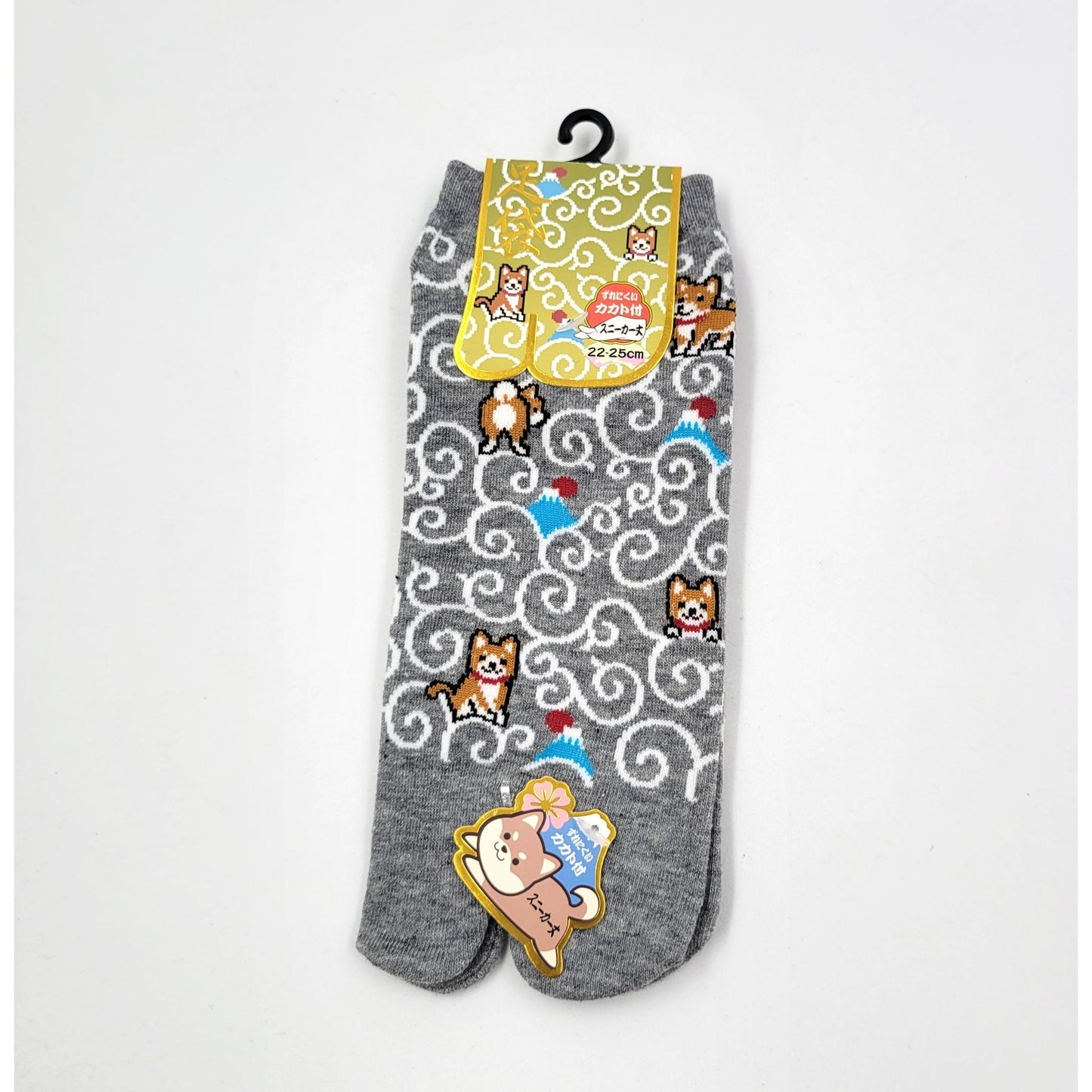 Chaussettes Japonaises Tabi - Motif Shiba chen Taille EU34-40