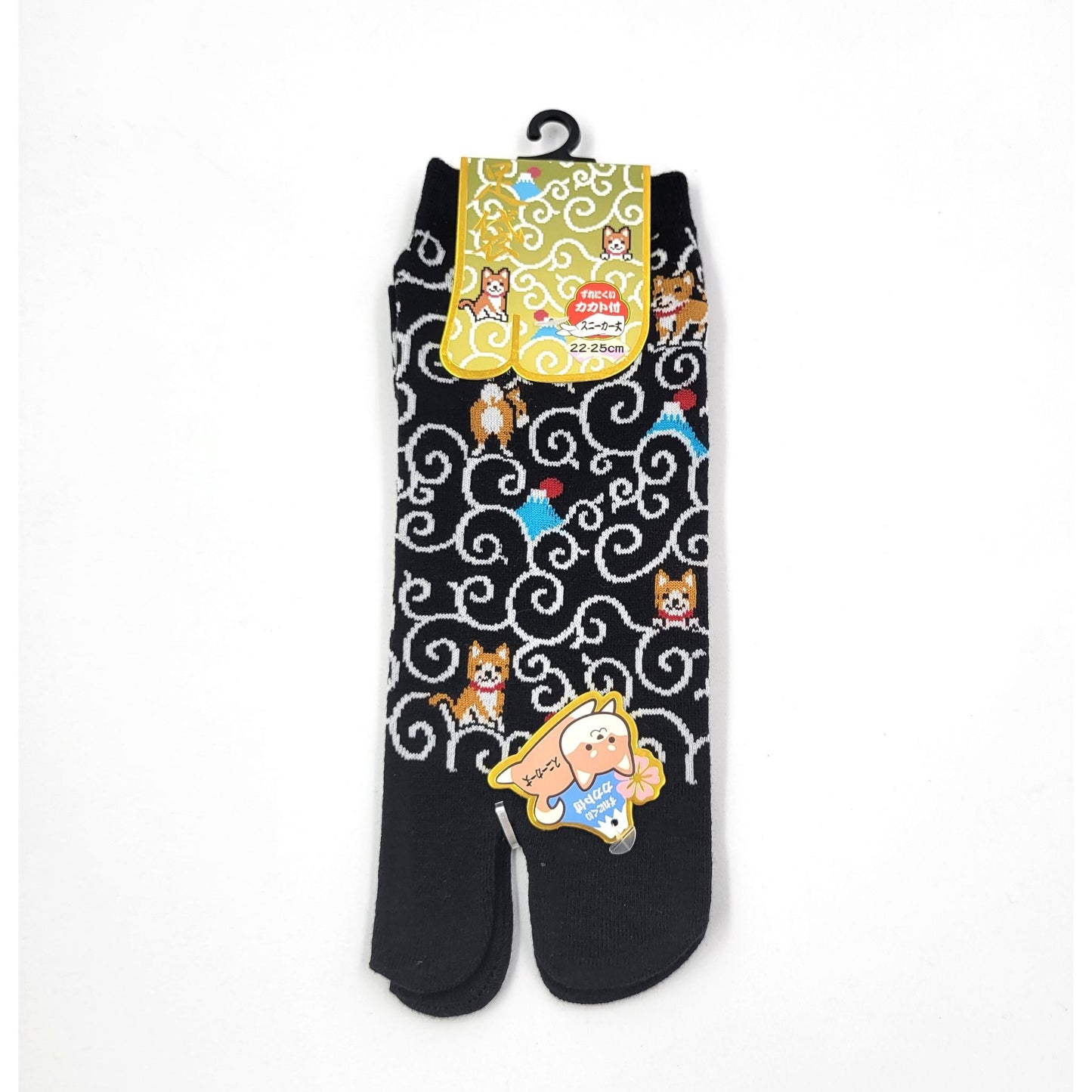 Chaussettes Japonaises Tabi - Motif Shiba chen Taille EU34-40