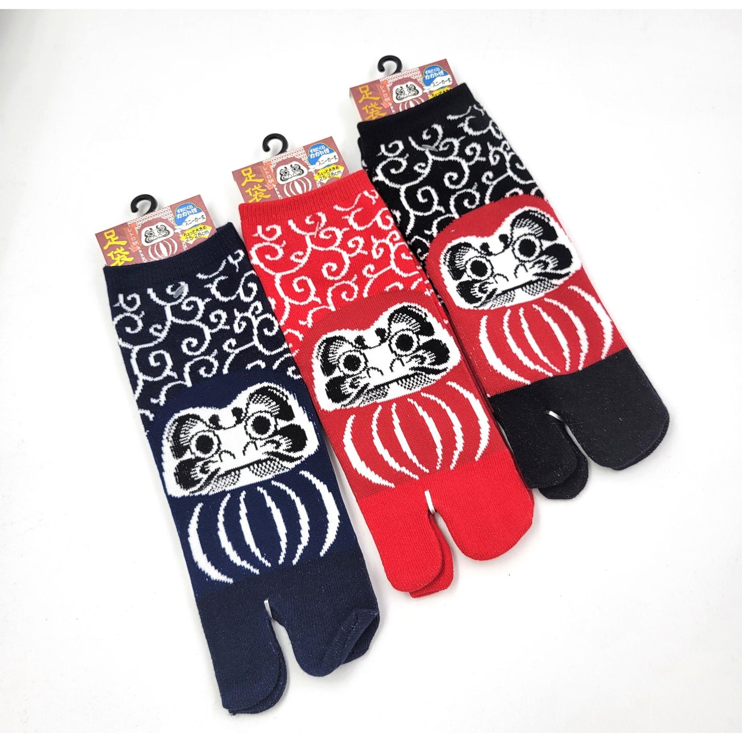 Chaussettes Japonaises Tabi - Motif Daruma Taille EU34-40