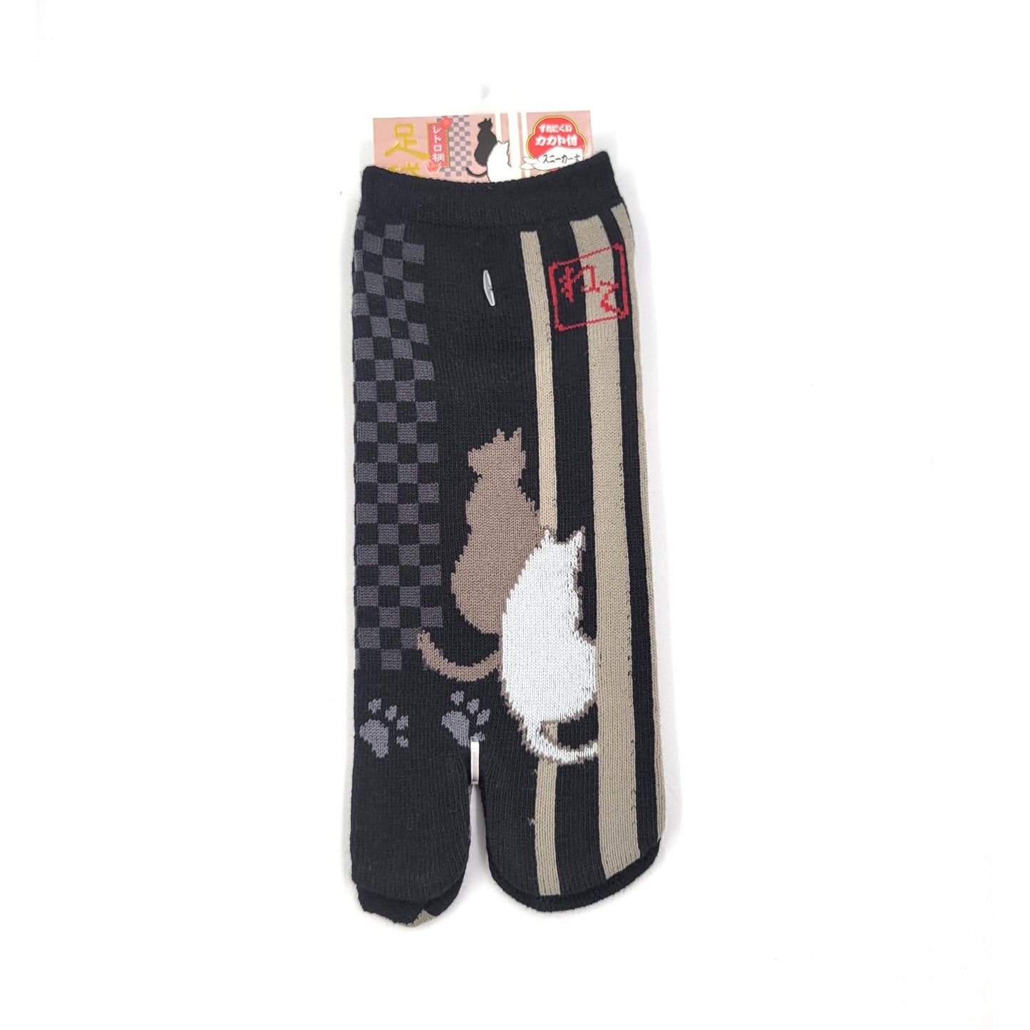 Chaussettes Japonaises Tabi en coton -Lapin couple