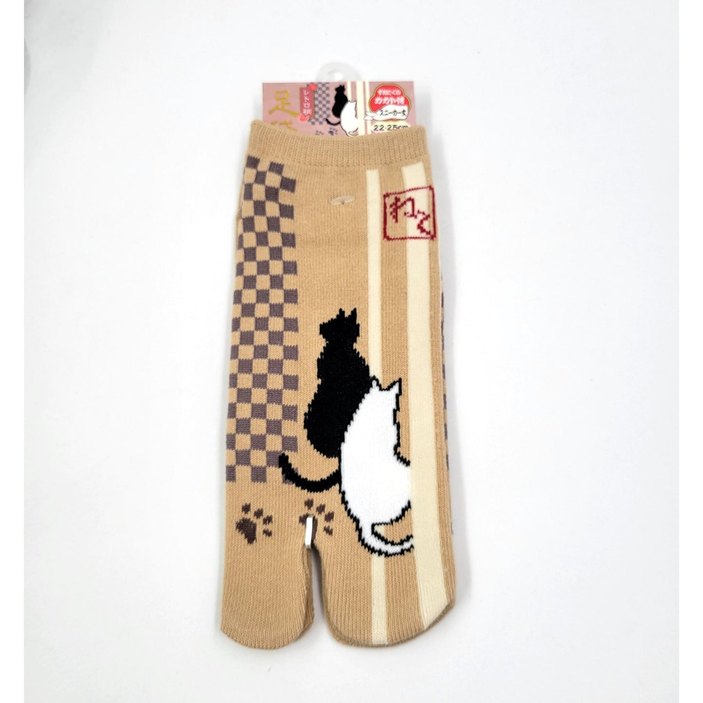 Chaussettes Japonaises Tabi en coton -Lapin couple