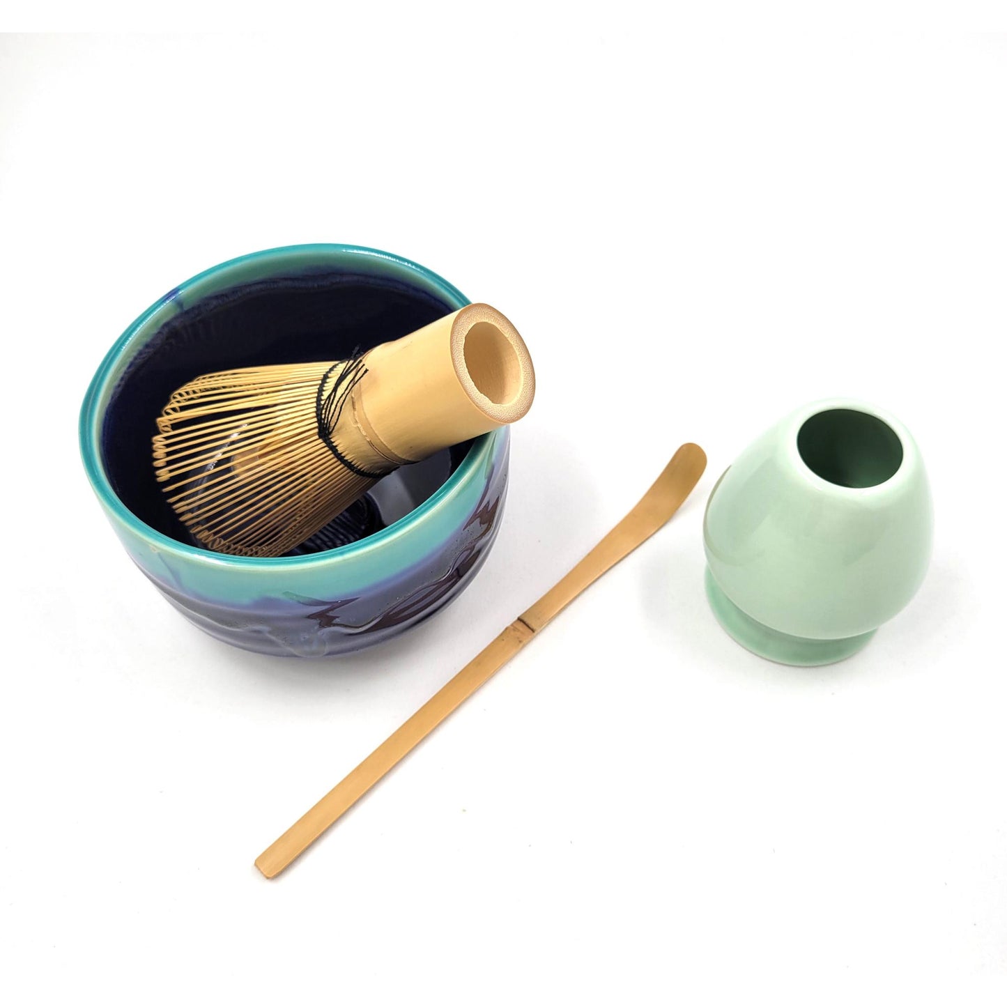 Kit Cérémonie du Thé Matcha – Set Complet Traditionnel (4 Pièces)