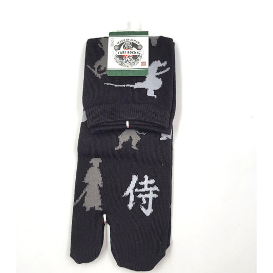Chaussettes Japonaises Tabi en coton - Samouraï Taille Large