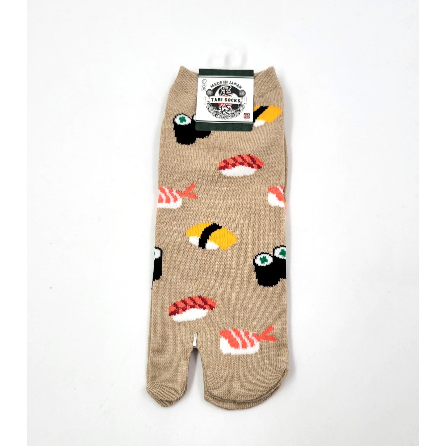 Chaussettes Japonaises Tabi en Coton et Motif SushiTaille 40-45