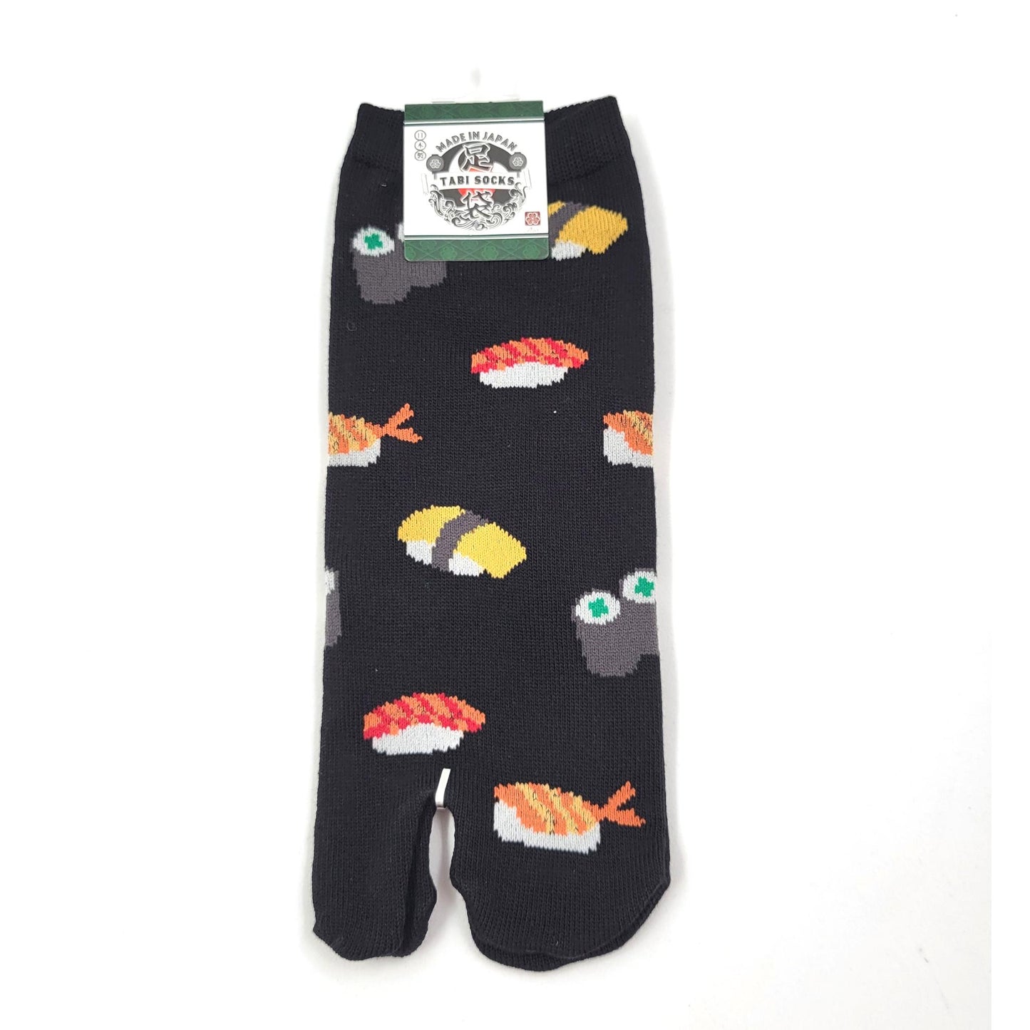 Chaussettes Japonaises Tabi en Coton et Motif SushiTaille 40-45