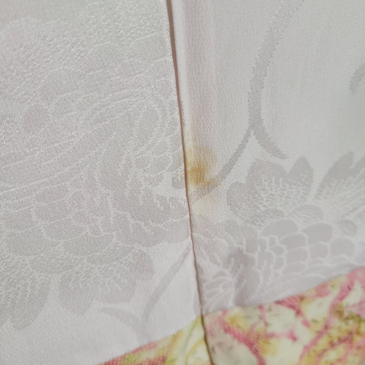 Vintage Japanese Silk Haori Jacket - Authentic Kimono Robe - Aurore Rosée