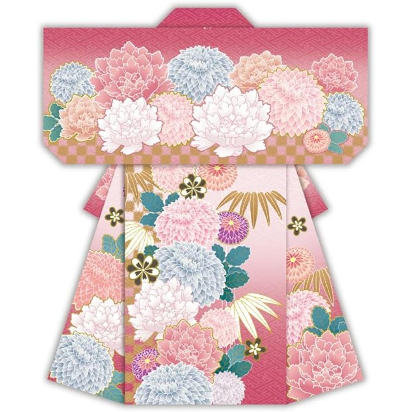 Origami Washi Yuzen - Motifs Kimono Traditionnels