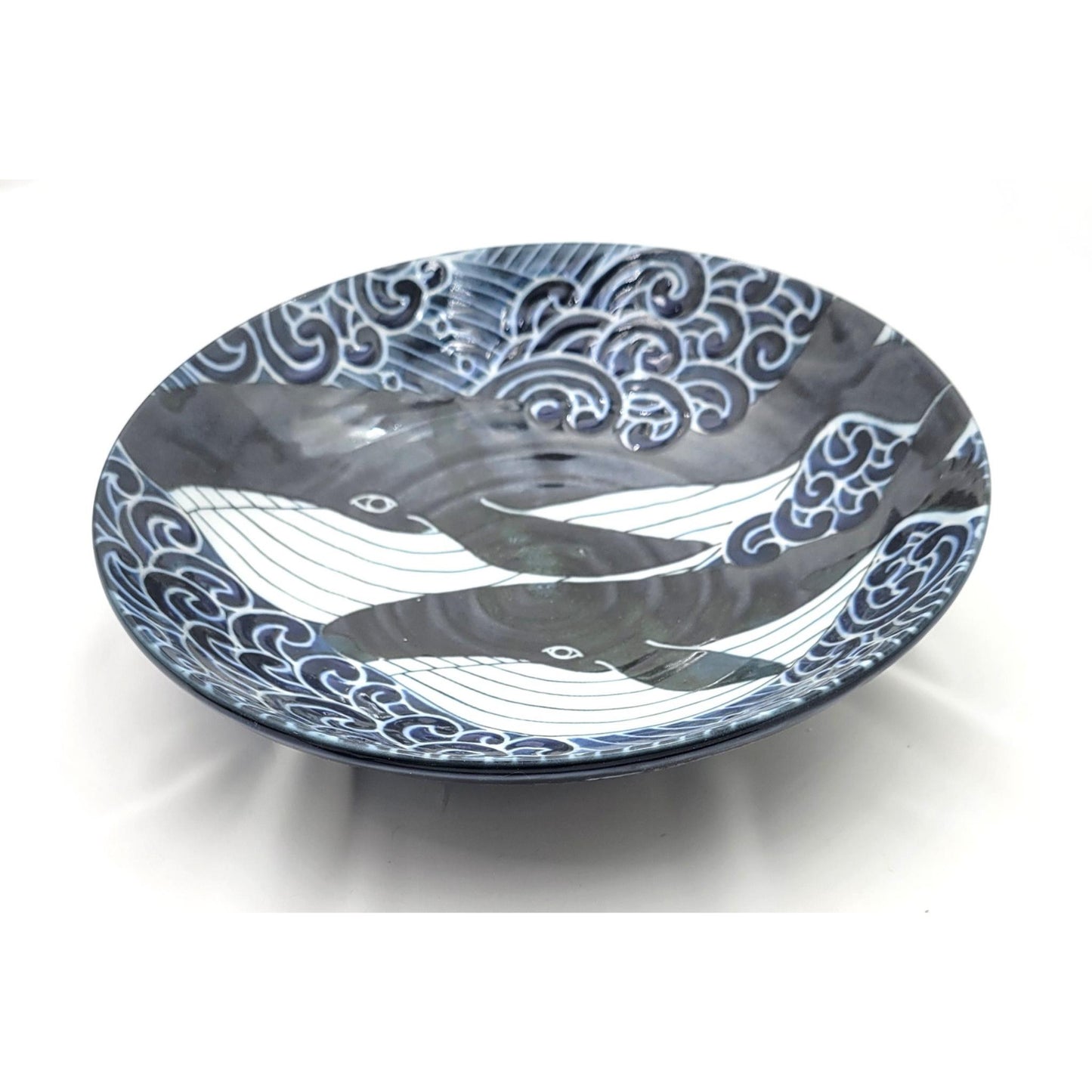 WHALE HOLLOW PLATTER 215