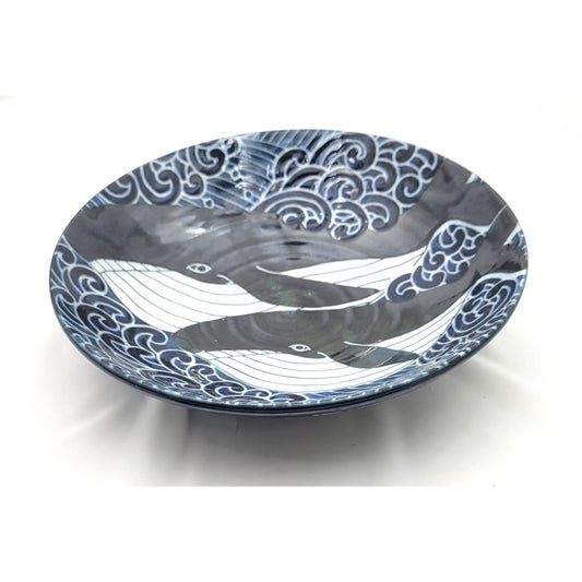 WHALE HOLLOW PLATTER 215