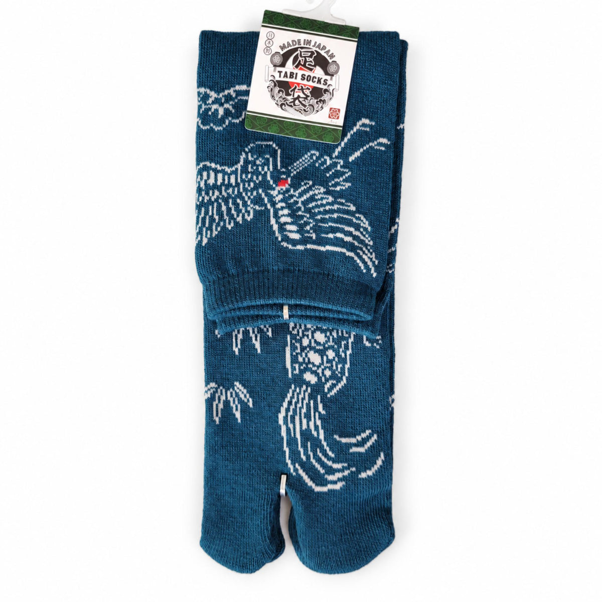Chaussettes Japonaises Tabi - Grue et Tortue - Taille EU 40 - 45