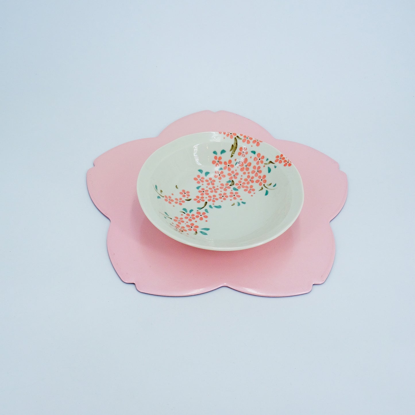Plat Céramique Japonaise - Motifs Sakura - 2 Formats
